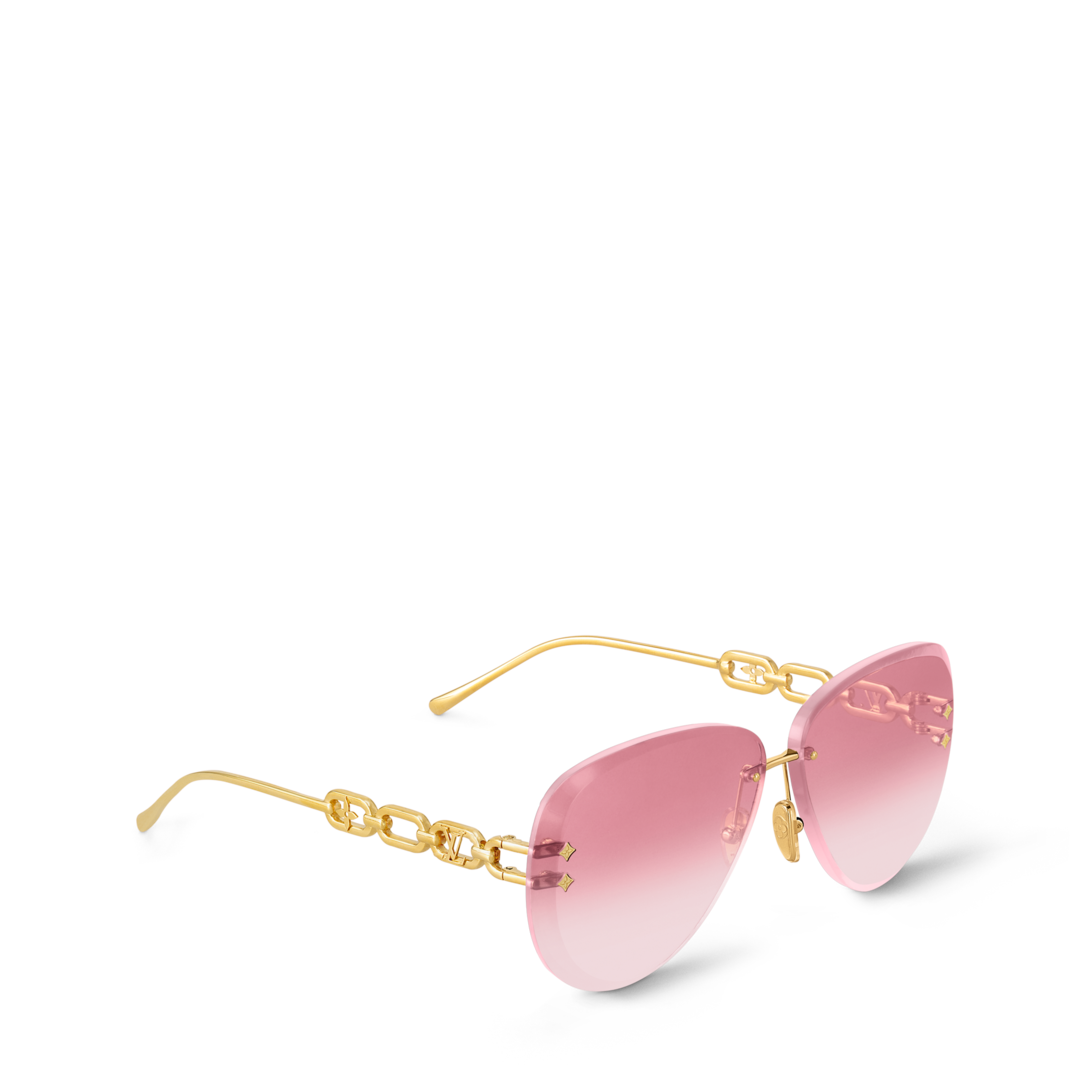 Óculos de Sol Aviador LV Jewel S00 - Acessórios | LOUIS VUITTON ®